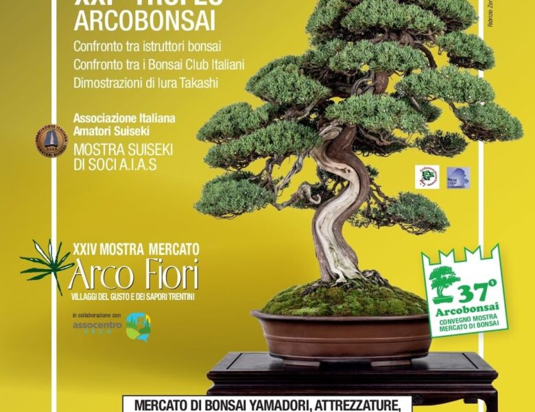 37° Convegno Mostra Mercato Arcobonsai –    XXI° Trofeo Istruttori/Clubs  2023